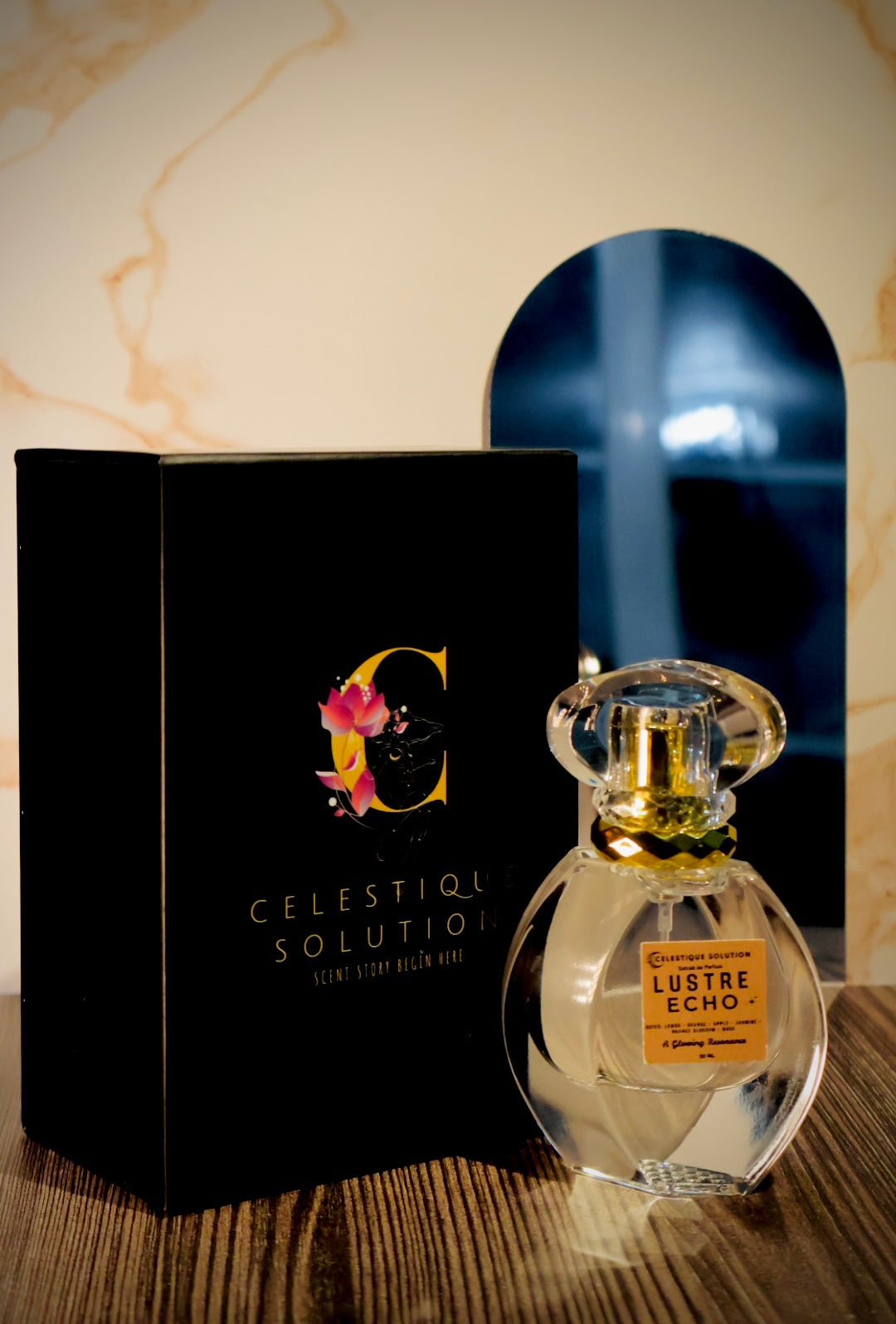 Lustre Echo Parfum – A Glowing Resonance 30ml